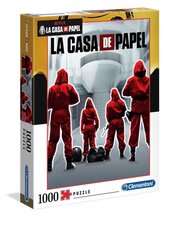 Пазл Clementoni La Casa de Papel 39532, 1000 д. цена и информация | Пазлы | pigu.lt