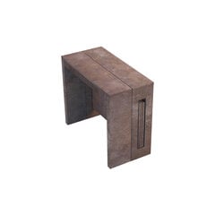 Стол раздвижной Selsey Roma 120 см, коричневый цена и информация | Кухонные и обеденные столы | pigu.lt