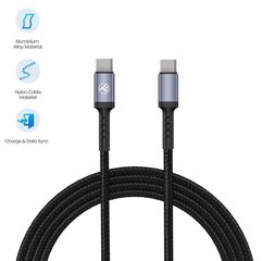 Tellur, TLL155374, Usb-C, 1m kaina ir informacija | Laidai telefonams | pigu.lt