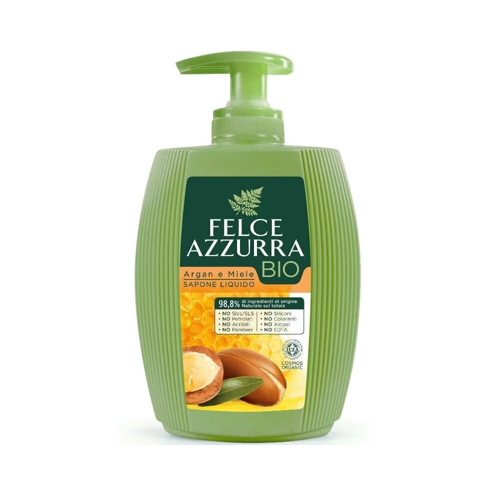 Skystas muilas Felce Azzurra Bio Argan & Honey, 300 ml цена и информация | Muilai | pigu.lt