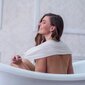Elastinė dušo kempinė su rankenomis Daily Concepts kaina ir informacija | Dušo želė, aliejai | pigu.lt