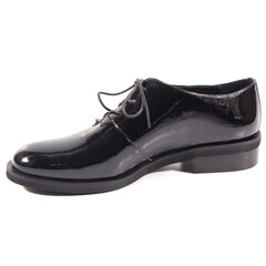 Женские кожаные туфли Kaniowski, черные цена и информация | Женские туфли | pigu.lt