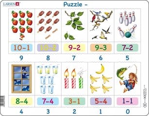 Dėlionė Atimtis, 20 detalių kaina ir informacija | Dėlionės (puzzle) | pigu.lt