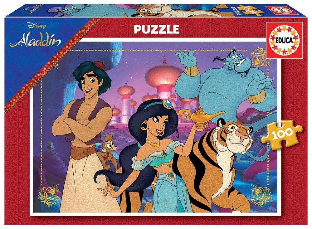 Dėlionė Aladinas, 100 detalių kaina ir informacija | Dėlionės (puzzle) | pigu.lt