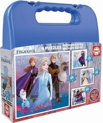 Dėlionės Frozen II, 4 vnt. kaina ir informacija | Dėlionės (puzzle) | pigu.lt