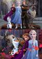 Dėlionės Frozen, 2 vnt. x 100 dalių kaina ir informacija | Dėlionės (puzzle) | pigu.lt