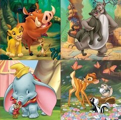 Dėlionė Disnėjaus animacija, 4 vnt. kaina ir informacija | Dėlionės (puzzle) | pigu.lt