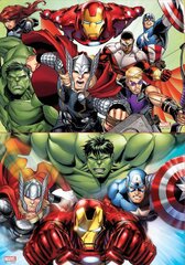 Dėlionė Avengers, 2 vnt. x 48 detalių kaina ir informacija | Dėlionės (puzzle) | pigu.lt