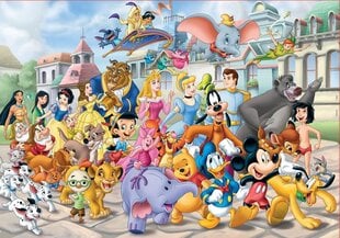 Dėlionės Disney paradas, 2 vnt. x 100 dalių kaina ir informacija | Dėlionės (puzzle) | pigu.lt