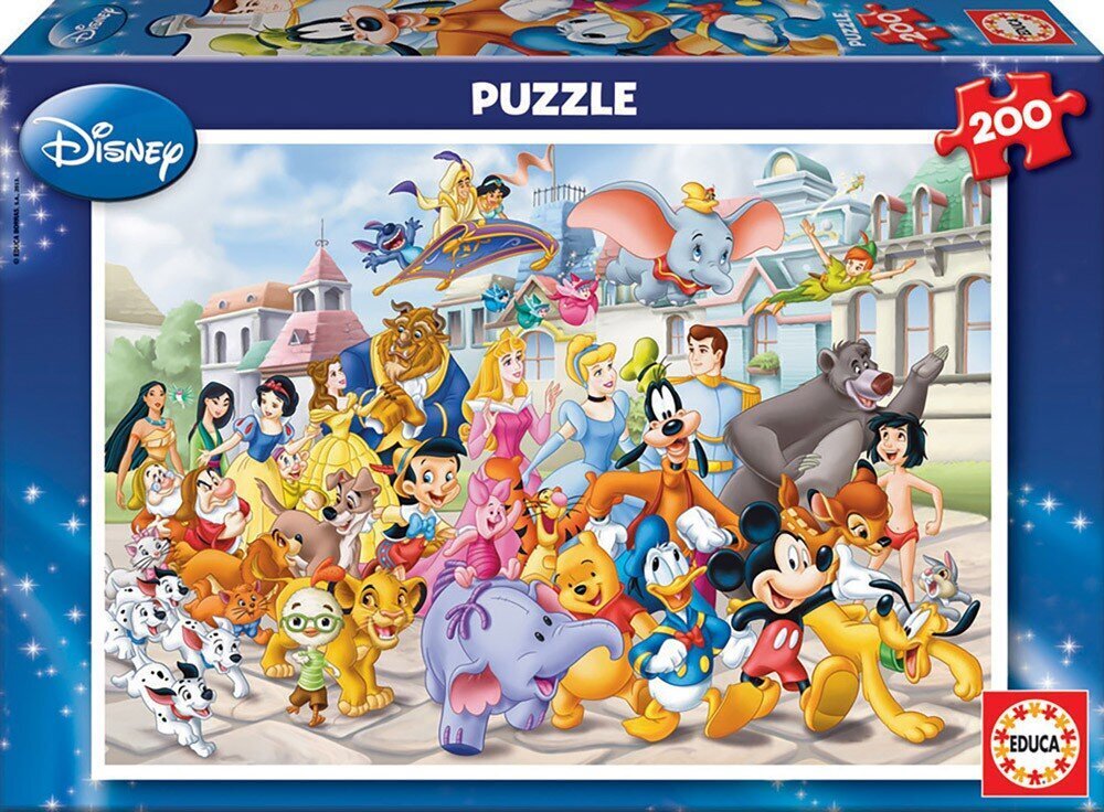 Dėlionės Disney paradas, 2 vnt. x 100 dalių цена и информация | Dėlionės (puzzle) | pigu.lt