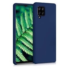 Telefono dėklas Silicone Soft Flexible, skirtas Samsung Galaxy A42 5G, mėlyna kaina ir informacija | Telefonų dėklai | pigu.lt