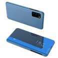 Clear View Case cover for Samsung Galaxy A72, blue
