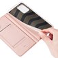 Dux Ducis bookcase dėklas skirtas Samsung Galaxy A72, pink kaina ir informacija | Telefono dėklai | pigu.lt