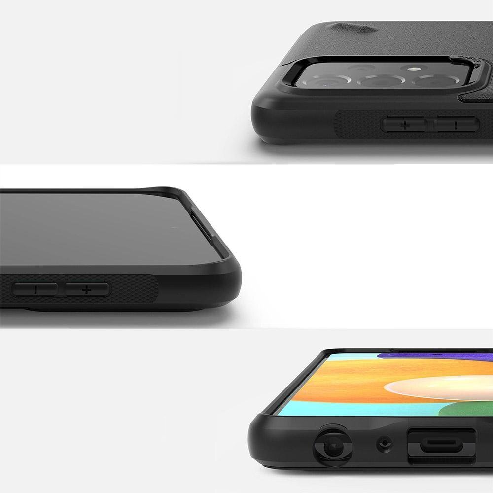 Telefono dėklas Ringke Onyx, skirtas Samsung Galaxy A52 5G / A52, juodas kaina ir informacija | Telefono dėklai | pigu.lt