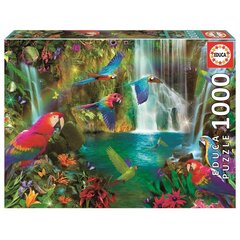 Головоломка Tropical Parrots, 1000 деталей цена и информация | Пазлы | pigu.lt