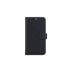 RadiCover Wallet PU Cover skirtas iPhone 12, juodas kaina ir informacija | Telefono dėklai | pigu.lt