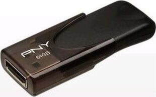 PNY FD64GATT4X2-EF цена и информация | USB накопители | pigu.lt