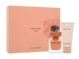 Подарочный набор: парфюмерная вода Narciso Rodriguez Narciso Eau de Parfum Ambree EDP, 50 мл + лосьон для тела, 50 мл цена и информация | Narciso Rodriguez Духи, косметика | pigu.lt