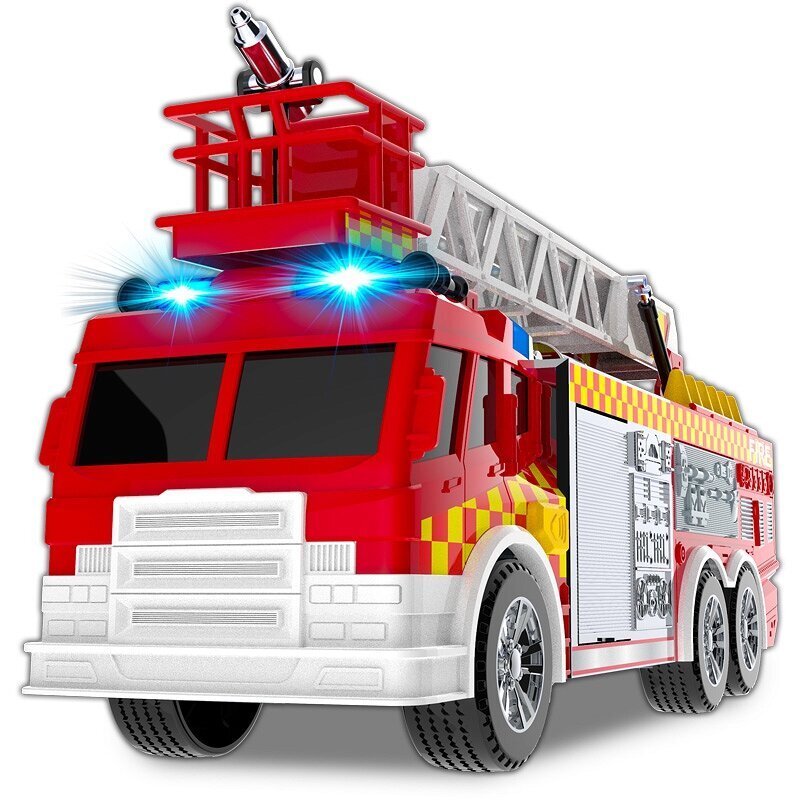 Ugniagesių automobilis su šviesos ir garso efektais kaina ir informacija | Žaislai berniukams | pigu.lt