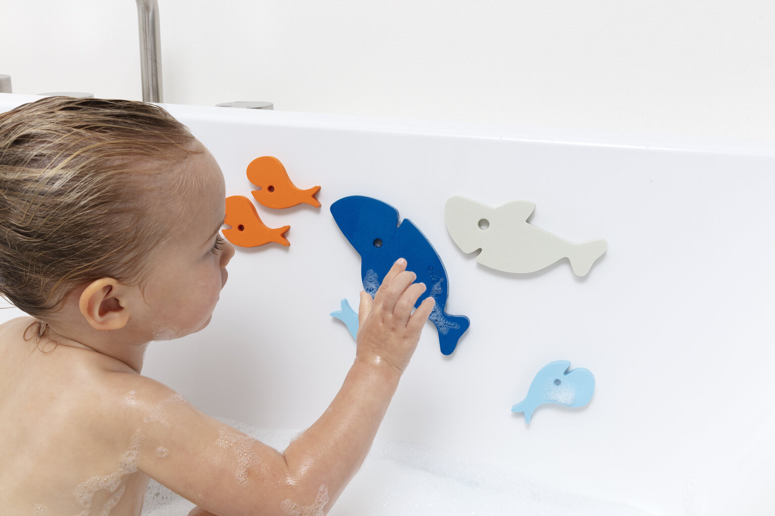 Vonios žaislas dėlionė Quutopia Ryklys, Quut 171041 kaina ir informacija | Žaislai kūdikiams | pigu.lt