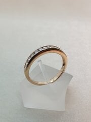 Paauksuotas žiedas moterims Mon Tresor kaina ir informacija | Žiedai | pigu.lt