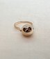 Žalvarinis žiedas su aukso padengimu moterims Mon Tresor kaina ir informacija | Žiedai | pigu.lt