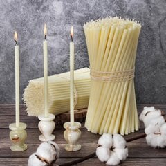 Церковные свечи «Белые» Дивеево N40, 50 шт. цена и информация | Церковные свечи, подсвечники | pigu.lt