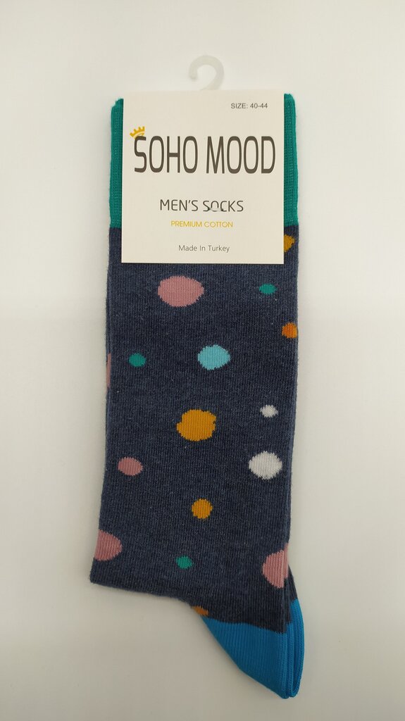Kojinės Vyrams Soho Mood taškai kaina ir informacija | Vyriškos kojinės | pigu.lt