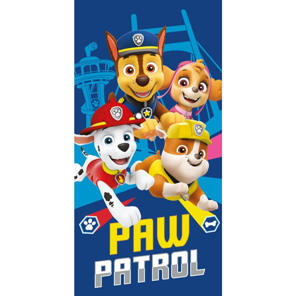 Vaikiškas rankšluostis Paw Patrol, 70x140 cm kaina ir informacija | Rankšluosčiai | pigu.lt