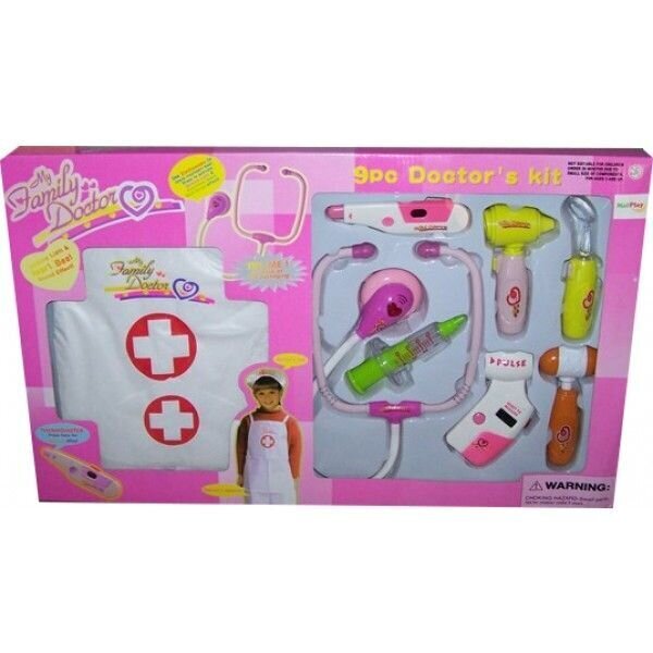 Daktaro rinkinys vaikams kaina ir informacija | Žaislai mergaitėms | pigu.lt