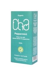 Cha Peppermint žalioji arbata, 25 pakeliai kaina ir informacija | Arbata | pigu.lt