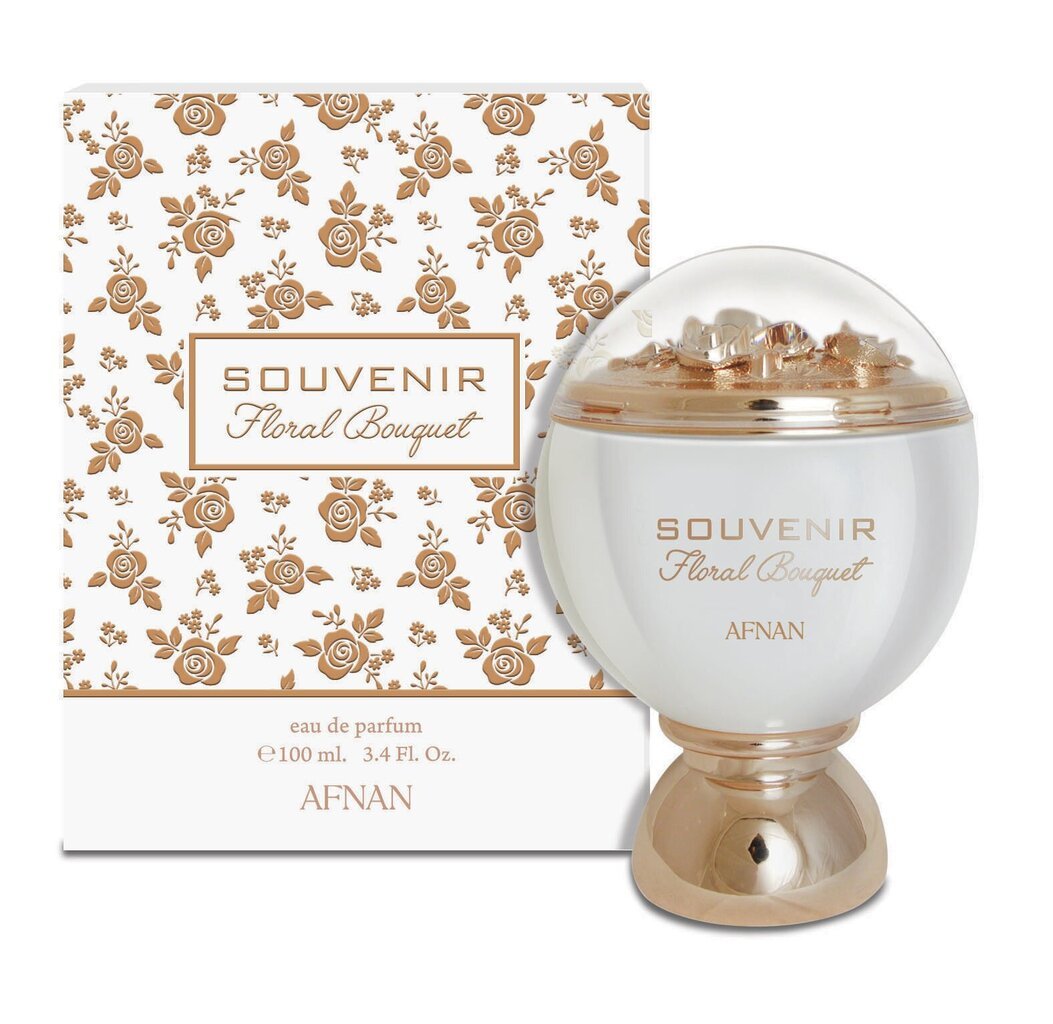 Kvapusis vanduo Afnan Souvenir Floral Bouquet EDP moterims, 100 ml kaina ir informacija | Kvepalai moterims | pigu.lt