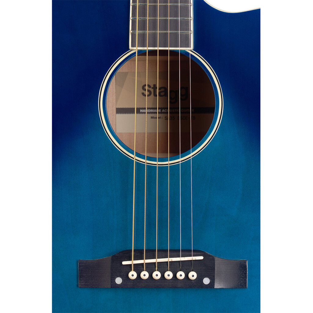 Elektro-akustinė gitara Stagg SA35 DSCE-TB kaina ir informacija | Gitaros | pigu.lt