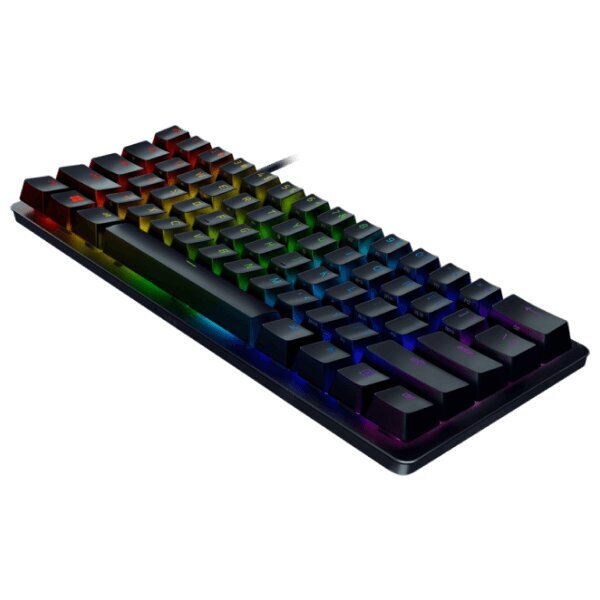 Klaviatūra Razer Huntsman Mini, Purple Switch, juoda, RU kaina ir informacija | Klaviatūros | pigu.lt