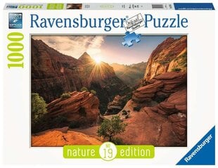 Пазл Ravensburger Zion Canyon USA, 1000 деталей цена и информация | Пазлы | pigu.lt