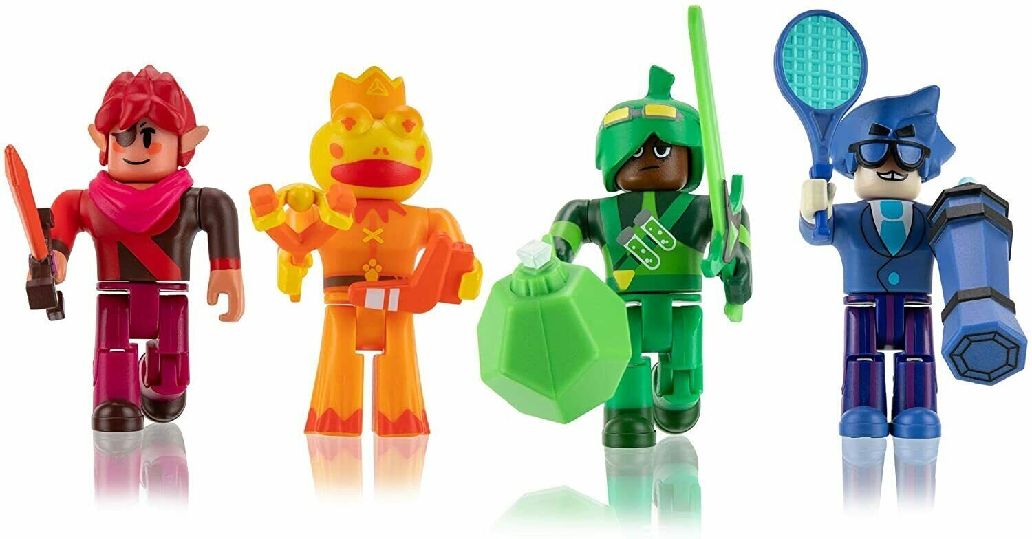 Roblox 4 Figures Polyhex Wheatlies Super Doomspire kaina ir informacija | Žaidėjų atributika | pigu.lt