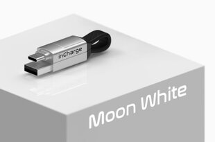 InCharge 6 Moon White kaina ir informacija | Kabeliai ir laidai | pigu.lt