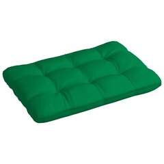 Paletės pagalvėlė, 120x80x12 cm, žalia цена и информация | Подушки, наволочки, чехлы | pigu.lt