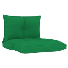 Pagalvėlės sofai iš palečių, 2vnt., žalios kaina ir informacija | Pagalvės, užvalkalai, apsaugos | pigu.lt