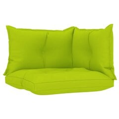 Pagalvėlės sofai iš palečių, 3 vnt., žalios цена и информация | Подушки, наволочки, чехлы | pigu.lt