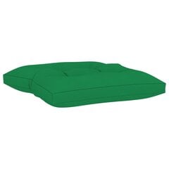 Grindų/paletės pagalvėlė, žalia, 62x60x10 cm kaina ir informacija | Pagalvės, užvalkalai, apsaugos | pigu.lt