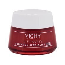 Naktinis veido kremas Vichy LiftActiv Collagen Specialist, 50 ml цена и информация | Veido kremai | pigu.lt