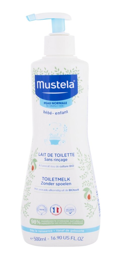 Kūno pienelis Mustela, 500 ml kaina ir informacija | Kosmetika vaikams ir mamoms | pigu.lt