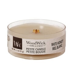 WoodWick ароматическая свеча White Honey, 31 г цена и информация | Подсвечники, свечи | pigu.lt