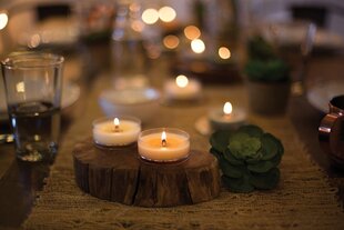 WoodWick ароматическая свеча Tamarind & Stonefruit, 31 г цена и информация | Подсвечники, свечи | pigu.lt