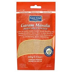 Garam Masala universalus prieskonių mišinys, East End, 100 g kaina ir informacija | Prieskoniai, prieskonių rinkiniai | pigu.lt