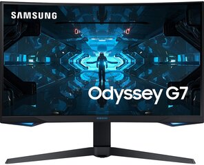 Samsung Odyssey G7 LC27G75TQSRXEN, 27" цена и информация | Мониторы | pigu.lt