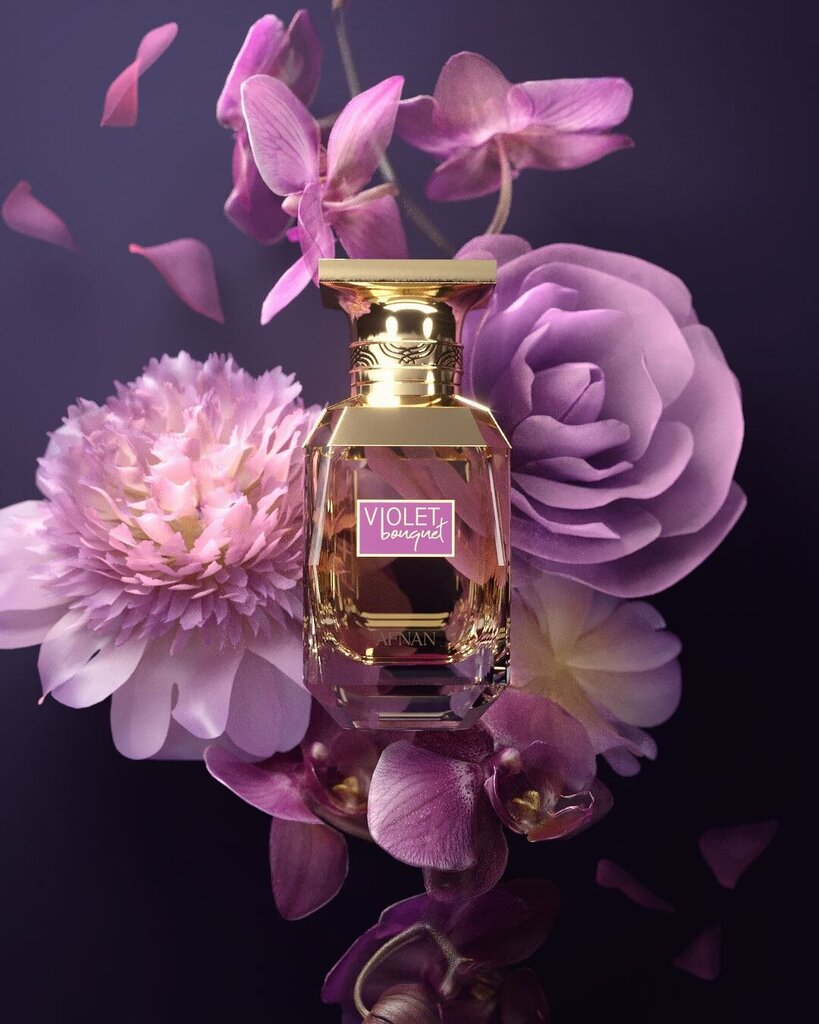 Kvapusis vanduo Afnan Violet Bouquet EDP moterims, 90 ml kaina ir informacija | Kvepalai moterims | pigu.lt