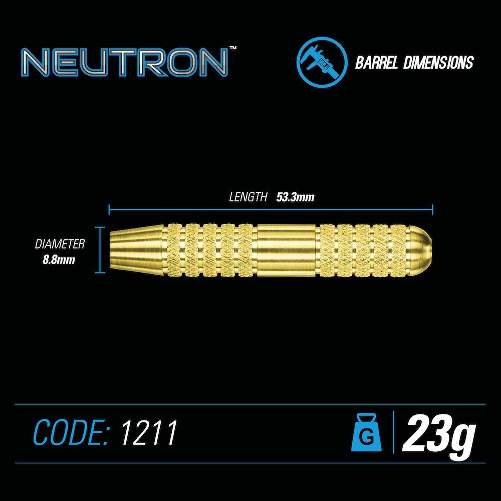 Strėlytės Winmau Neutron, 23 g. kaina ir informacija | Smiginis | pigu.lt