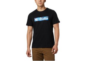 Мужская футболка Columbia M Rapid Ridge Graphic Tee 1888813010, черная цена и информация | Мужские футболки | pigu.lt